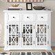 Entryway Kitchen Dining Room Storage Cabinet with 3 Drawers - Bed Bath ...