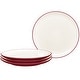 preview thumbnail 65 of 87, Noritake Colorwave Set of 4 Coupe Dinner Plates, 10-1/2" Raspberry