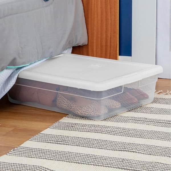 Homz Under Bed Storage Containers HOMZ 2-Pack Underbed Storage