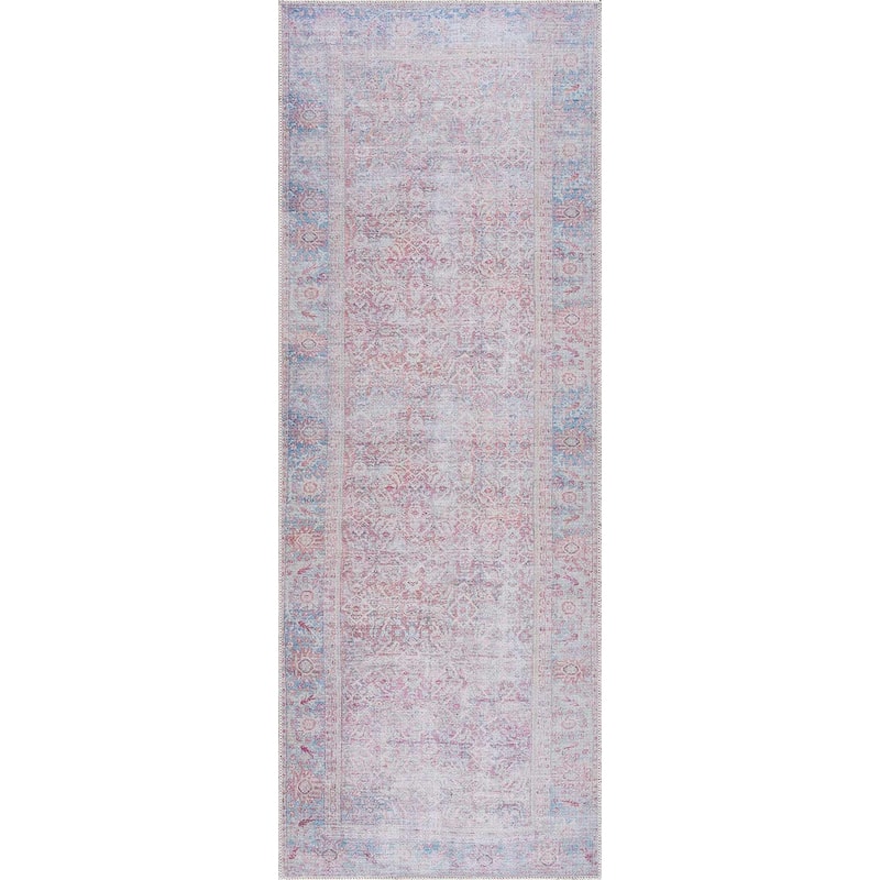 Hauteloom Georgia Machine Washable Persian Oriental Traditional Area Rug