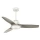 preview thumbnail 2 of 4, Casablanca 44" Wisp Ceiling Fan with LED Light & Handheld Remote - Modern, Contemporary