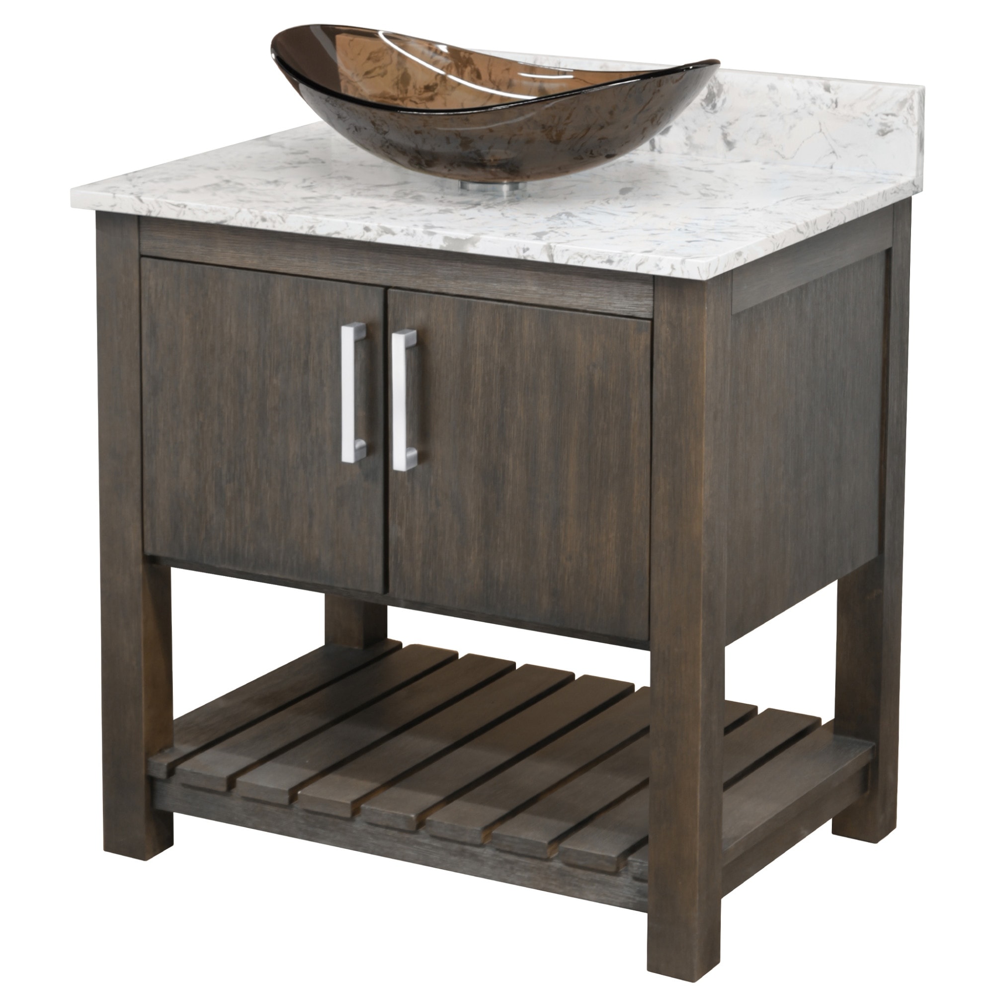 Miseno MV-30CM-NOBV-6001-324T 30" Free Standing Single Basin Vanity