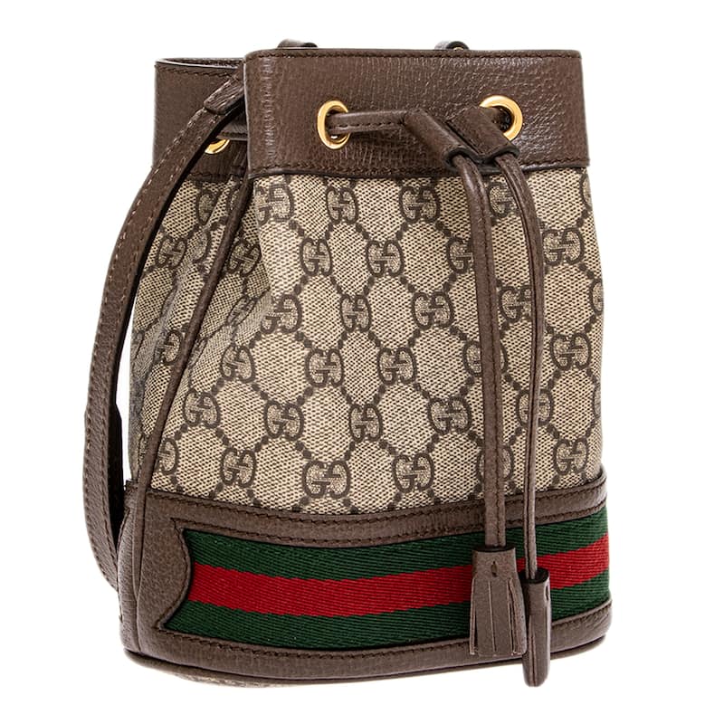 Gucci GG Supreme Ophidia Bucket Bag