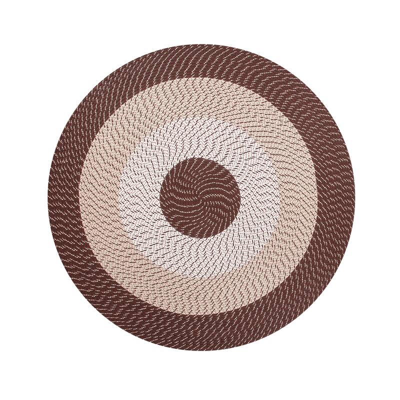 Better Trends Country Braid Reversible Area Rug