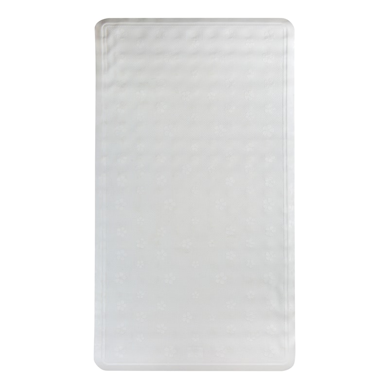 Bath Bliss Large Bath Mat in White