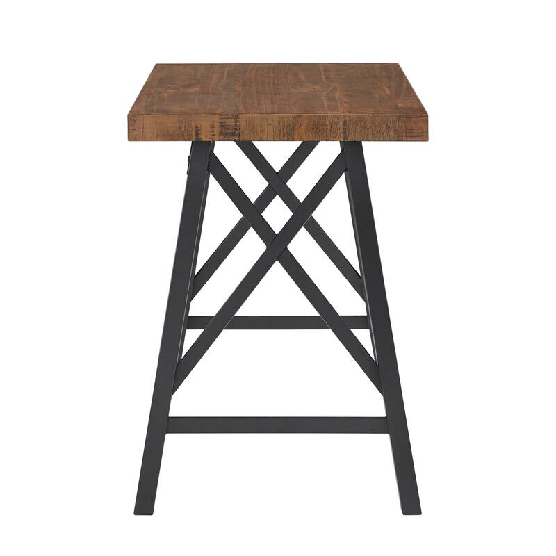 Bryson Rustic X-Base Desk by iNSPIRE Q Classic