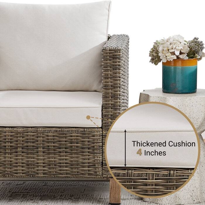 8 Piece Sectional Seating Group with Cushions