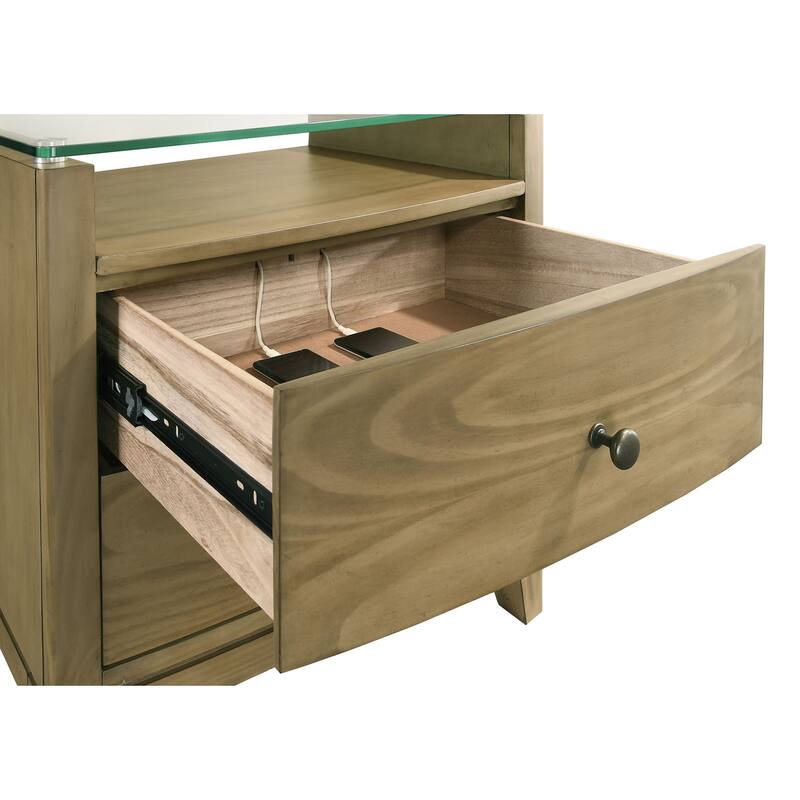 Granada Bedroom Set Natural Pine