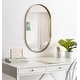 preview thumbnail 11 of 51, Kate and Laurel Rollo Capsule Framed Wall Mirror