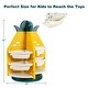 preview thumbnail 4 of 4, Kids Toy Storage Organizer with 360° Revolving Pineapple Shelf - 29" x 29" x 42" (L x W x H)