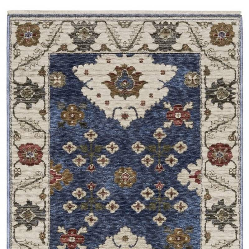 HomeRootsFloral Traditional Runner Area Rug