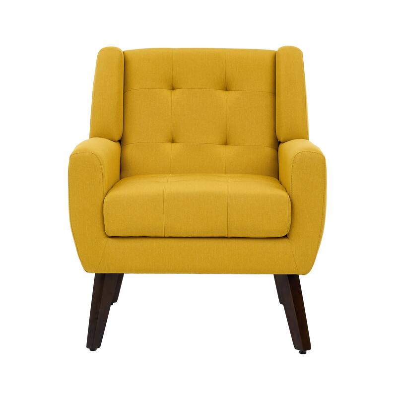 Set of 2 Tufted Upholstered Accent Armchair