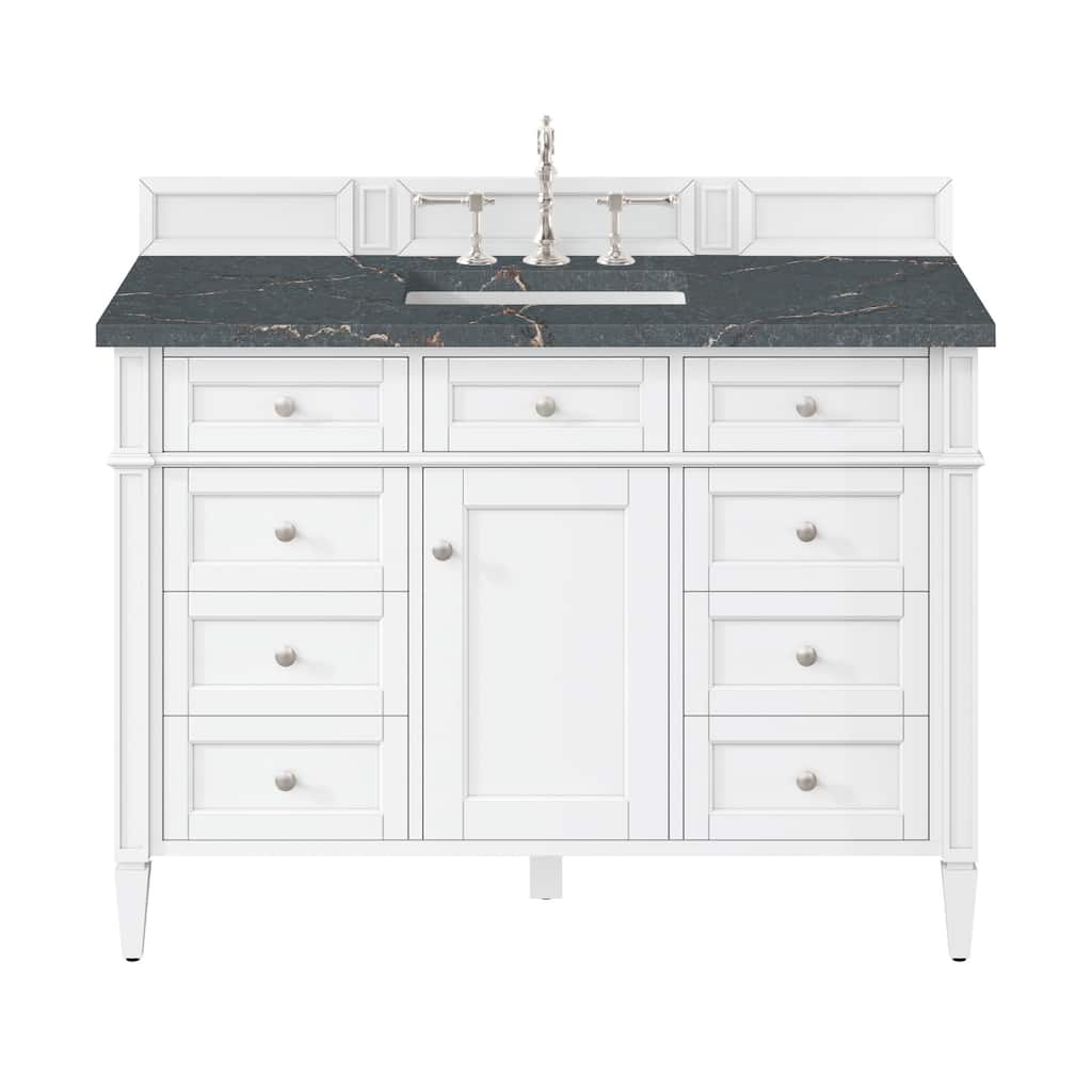 James Martin Vanities 655-V48-3PBL Brittany 48" Free Standing Single