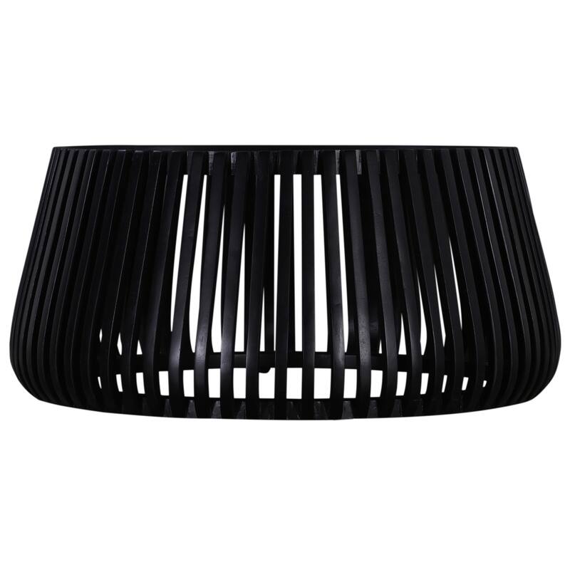 Elara 31 in. Drum Coffee Table