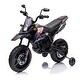 preview thumbnail 17 of 23, 12V Kids Electric Motorcycle, Apulia Licensed, Battery-Powered Ride-On with LED Headlights, 2-Wheel, Ages 3-8