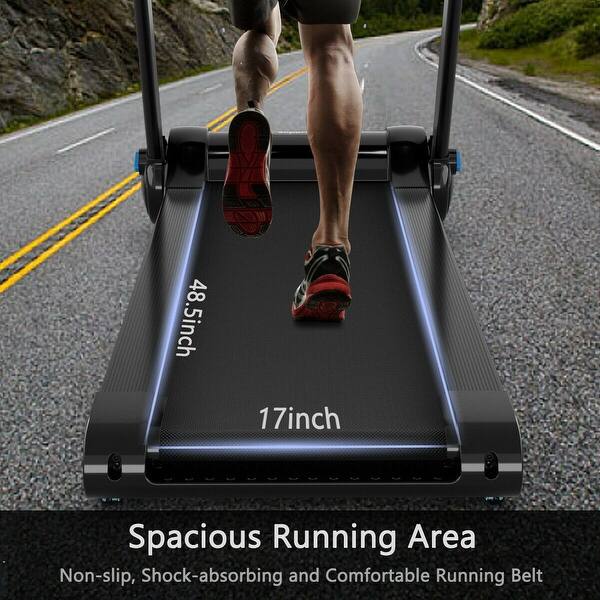 2.25 hp folding running treadmill