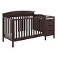 preview thumbnail 25 of 44, Graco Benton 4-in-1 Convertible Crib and Changer – GREENGUARD Gold Certified, Crib and Changing Table Combo Espresso