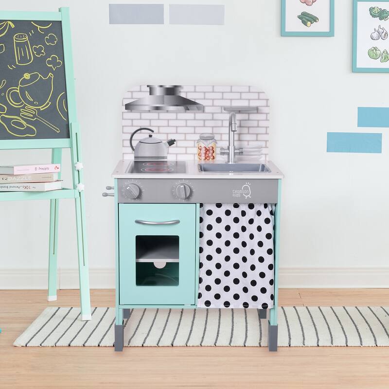 Teamson Kids - Little Chef Philly Modern Play Kitchen - Petrol