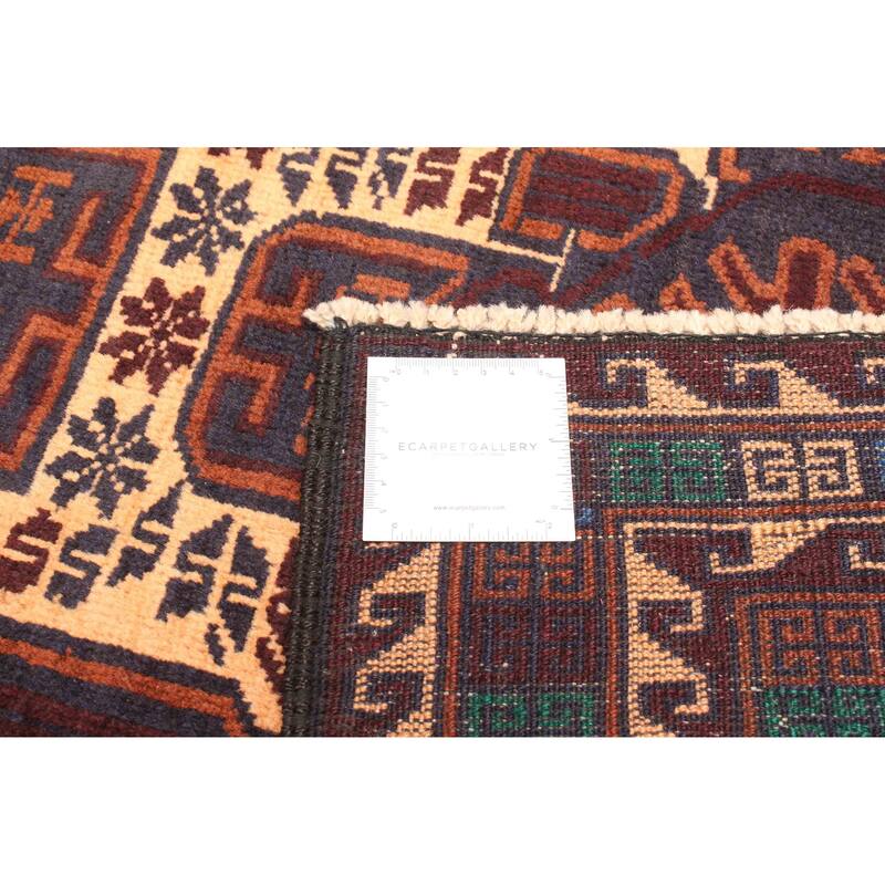 ECARPETGALLERY Hand-knotted Teimani Beige Wool Rug - 3'1 x 4'4