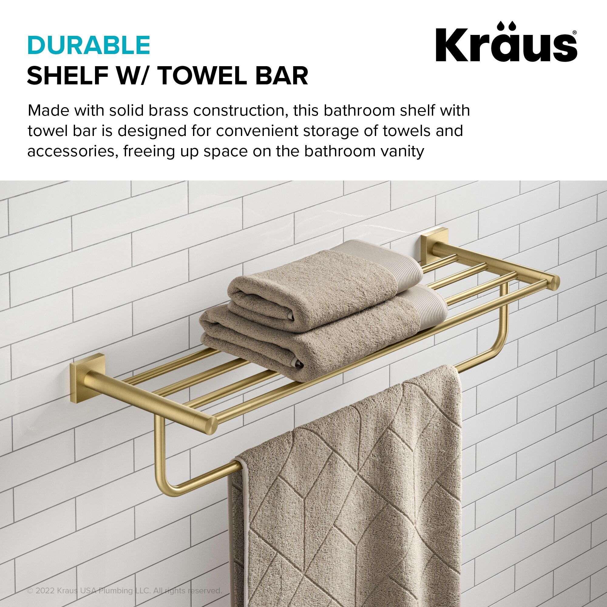 Kraus ventus towel bar 2025