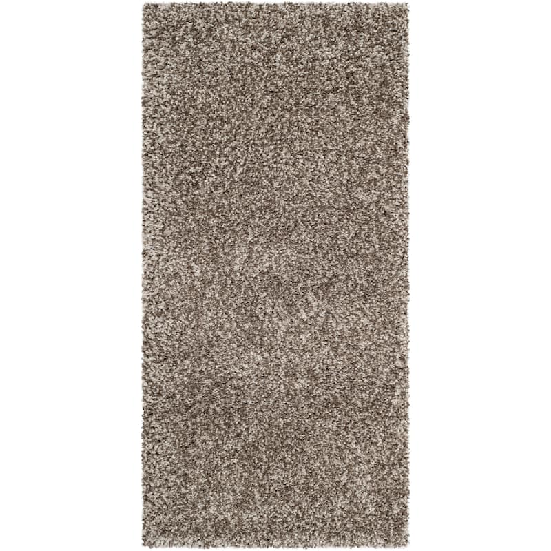 SAFAVIEH Milan Shag Maibritt 2-inch Thick Area Rug - 2' x 4' - Grey