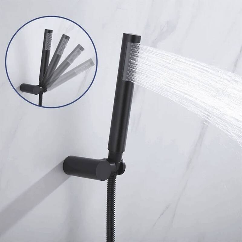 3-Handle 2-Spray with 1.5 GPM 10 in. Wall Mounting Dual Shower Heads