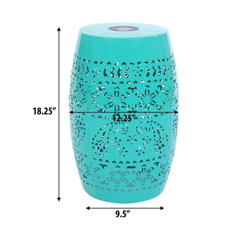 Solar Illuminated Garden Table - Energy Efficient Outdoor Centerpiece With Floral Night Lighting‌