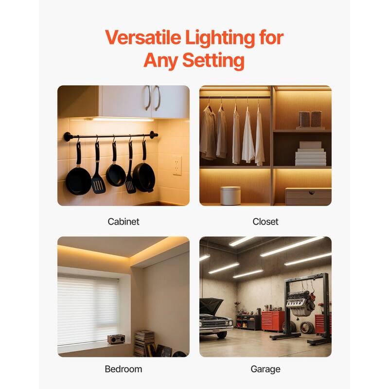 White 21 inches T5 Fluorescent Bulbs 6-Pack Warm White 1100 Lumens - 20.91 L x 0.63 W x 0.63 H