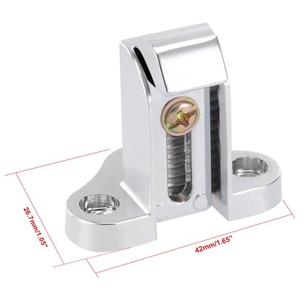 101mmx44mm Zinc Alloy Adjustable Latch Spring Loaded Freezer Door Grip