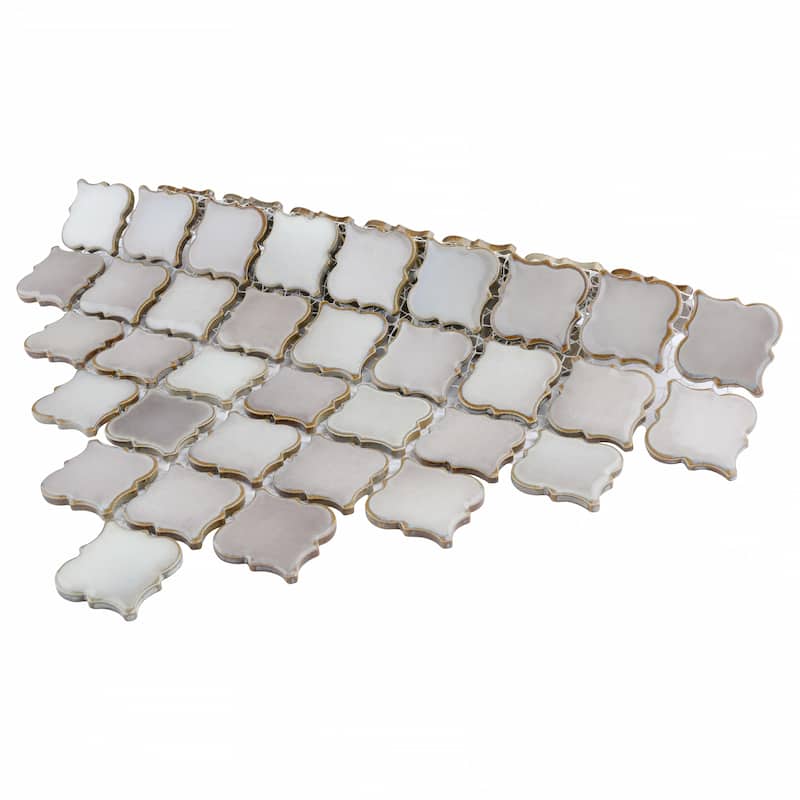 Merola Tile Hudson Tangier Dove Grey 12-3/8" x 12-3/8" Porcelain Floor and Wall Tile