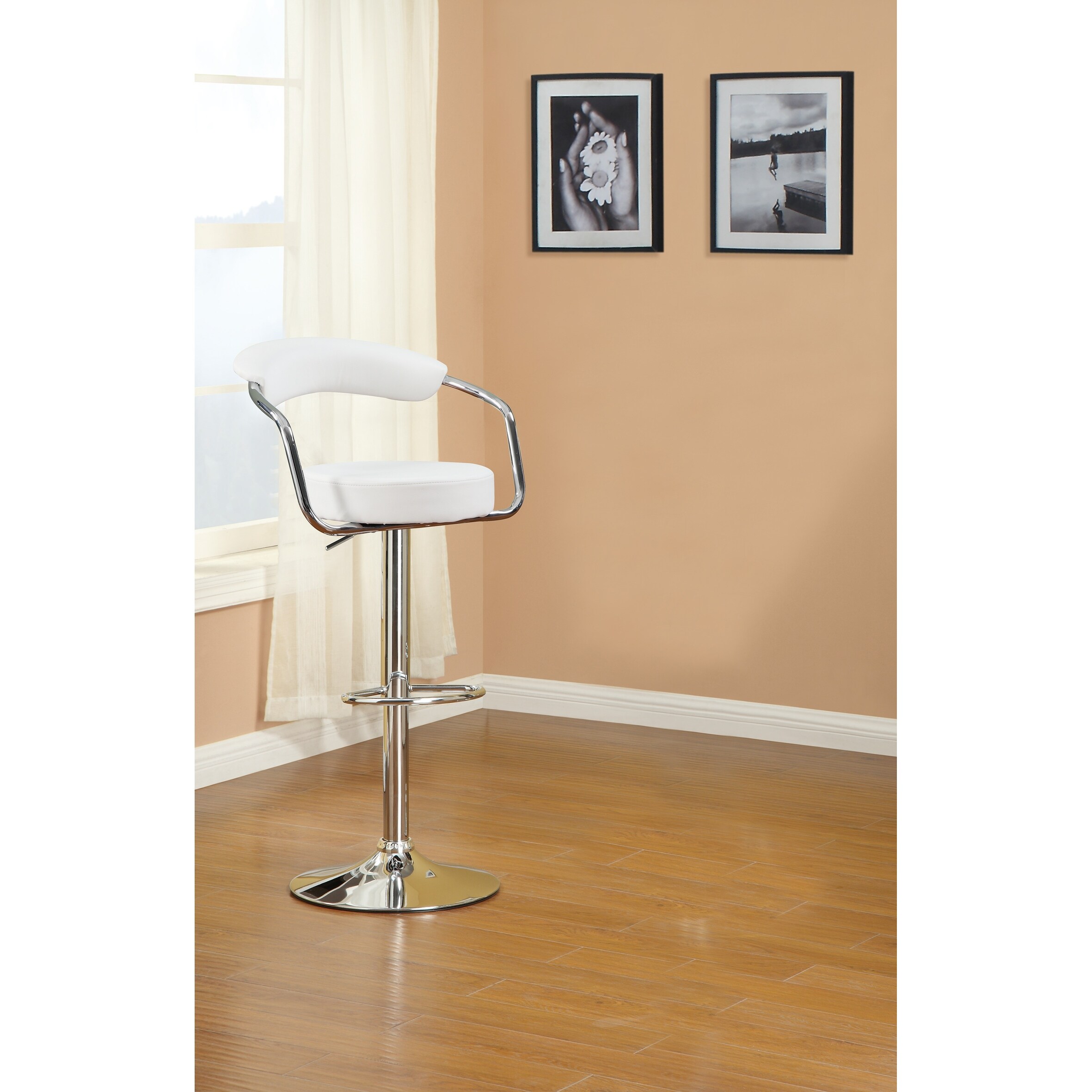 Short swivel stool with back sale