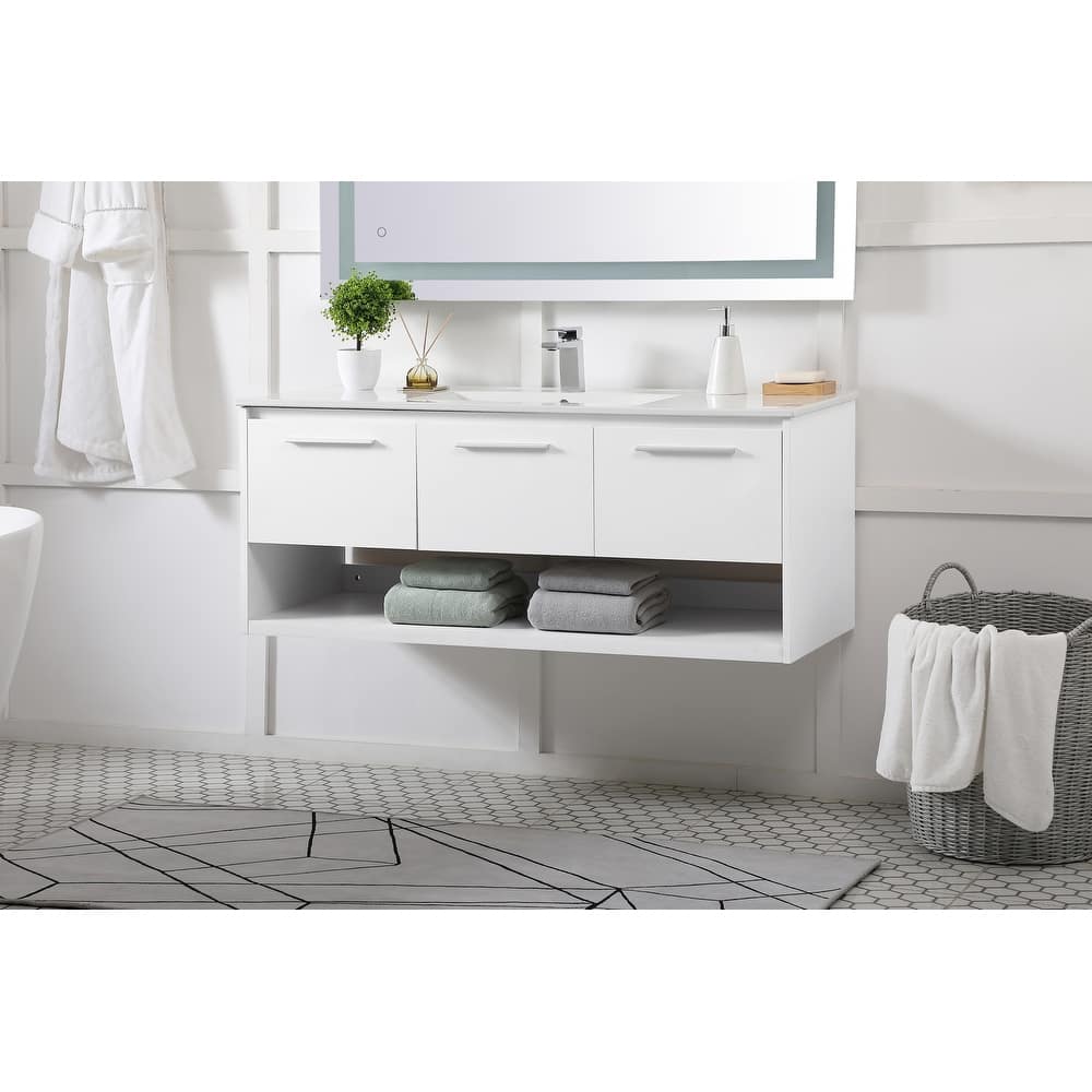 Shore 36 - 48 Inch Single Bathroom Vanity