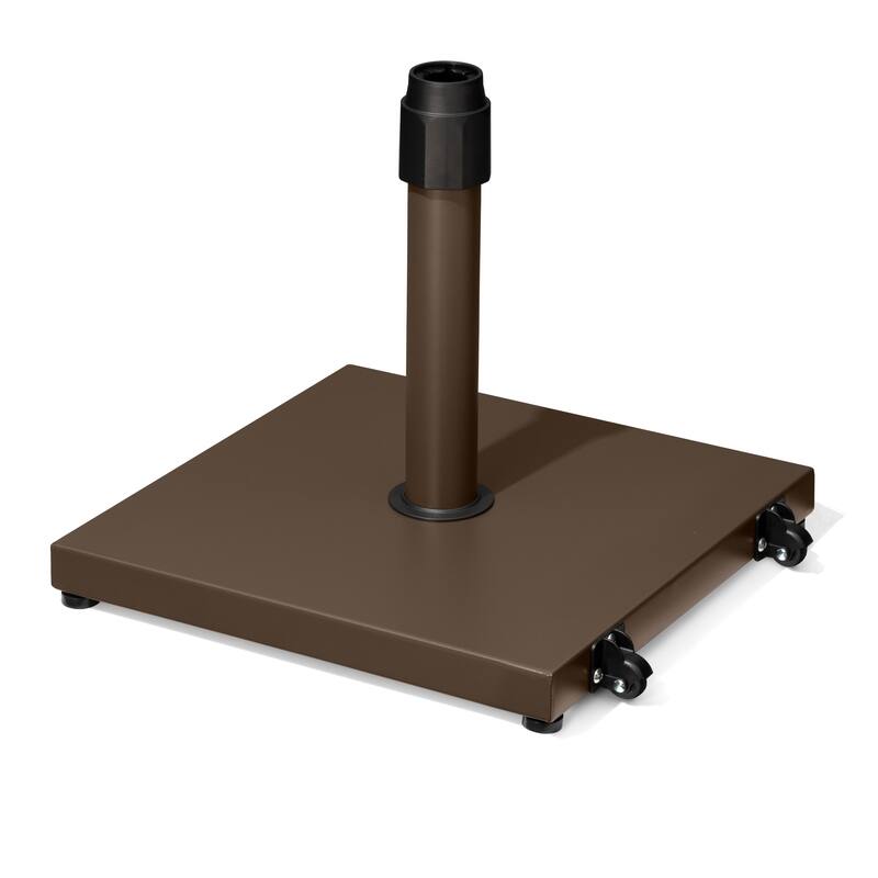 Pellebant Outdoor Market Umbrella Base Stand with Wheels