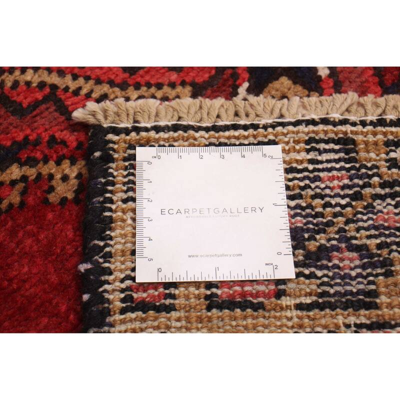 ECARPETGALLERY Hand-knotted Konya Anatolian Red Wool Rug - 3'3 x 10'7