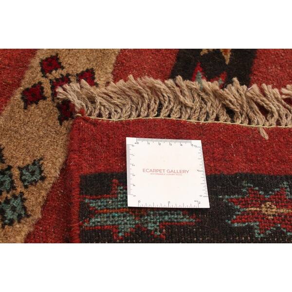 Shop Ecarpetgallery Hand Knotted Izmir Red Wool Rug 3 8 X 4 10 On Sale Overstock 31516384
