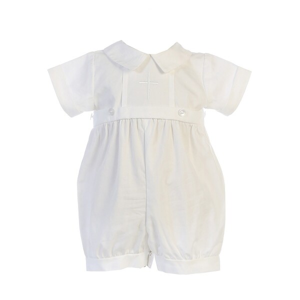 boys white romper