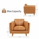 preview thumbnail 18 of 43, MCombo Napa Leather Couch, Leather Sofa
