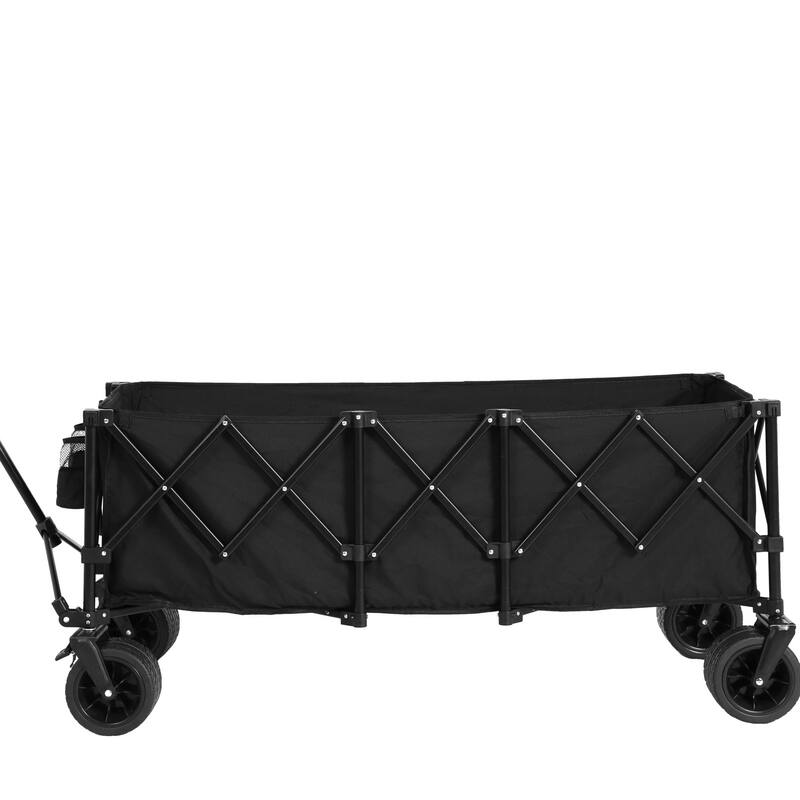 Foldable extension cart