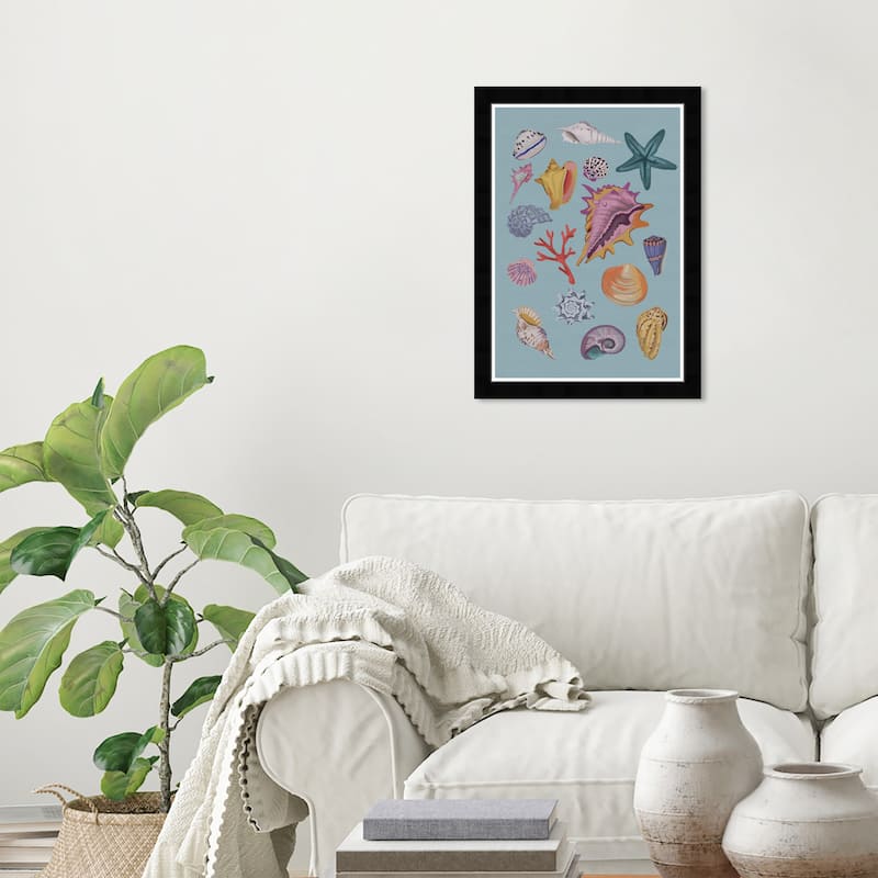 Wynwood Studio Under Sea Collection Ii Framed Tropical Chinoiserie Art Prints