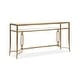 preview thumbnail 5 of 8, Magnussen Home Lorena Burnished Brass Rectangular Cocktail Table - 50''W x 30''D x 18''H