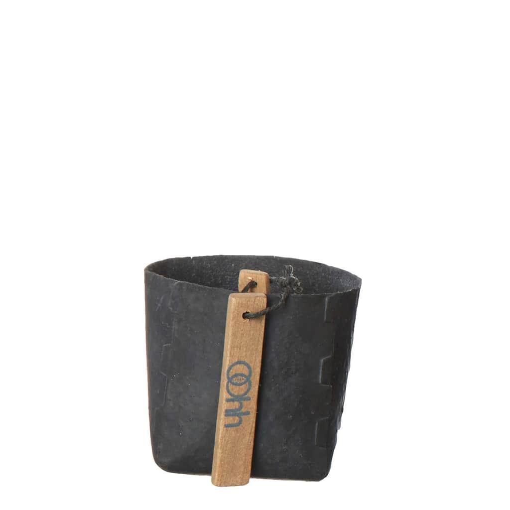 Sm. Natural Latex Soft Pots Black- A