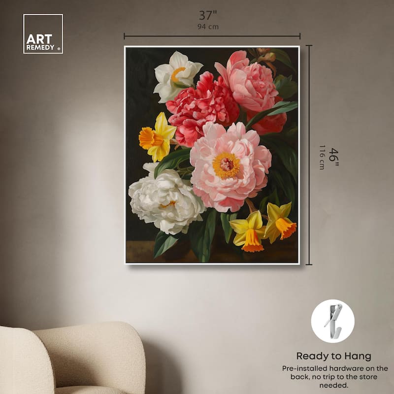 Garden's Glory Canvas by Art Remedy