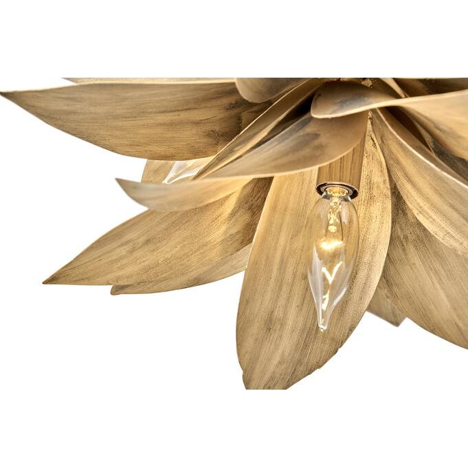 Fredrick Ramond FR30811 Agave 4 Light 16" Wide Convertible Pendant