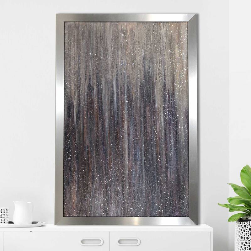 "Downtown Blizzard (Vertical)" Print on Acrylic