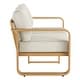 preview thumbnail 88 of 122, Spruce & Spring Outdoor Patio Furniture Set Aluminum Sofa Accent Chair