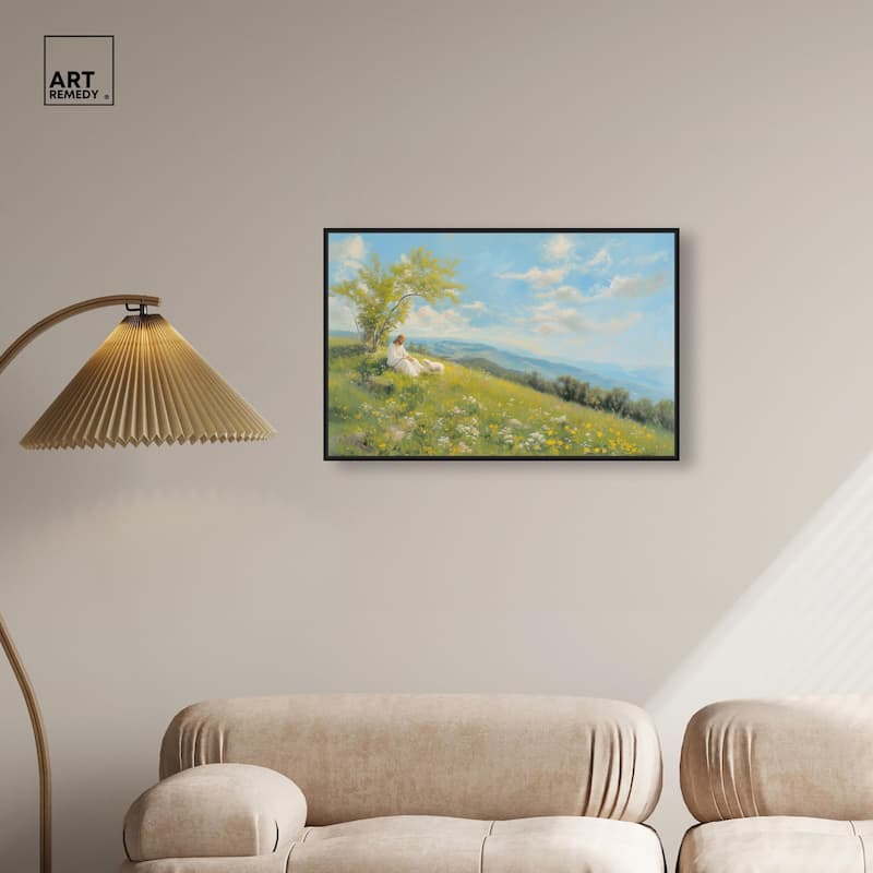 Pastoral Peace I Canvas by Art Remedy