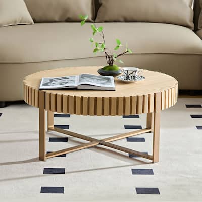 Round Coffee Table for Living Room
