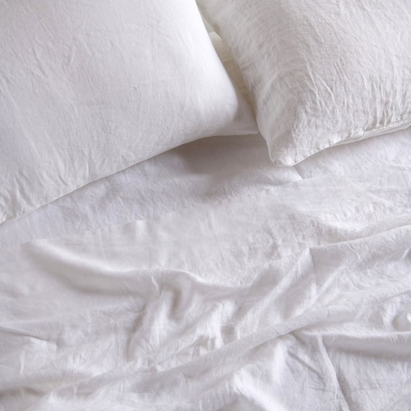 100% French Linen Sheet Set by BOKSER HOME