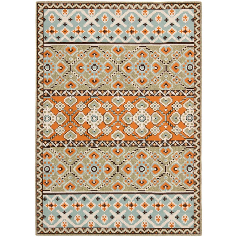 SAFAVIEH Veranda Anneruth Indoor/ Outdoor Waterproof Patio Backyard Rug