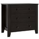 preview thumbnail 13 of 19, Gymax 3 Drawer Dresser Chest of Drawers Bedside Table for Living Room